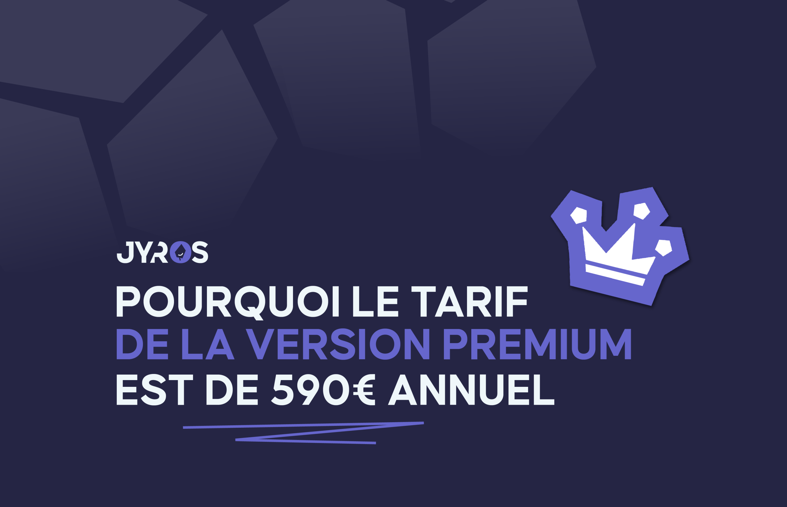 Visuel de couverture de l'article sur la version premium de JYROS